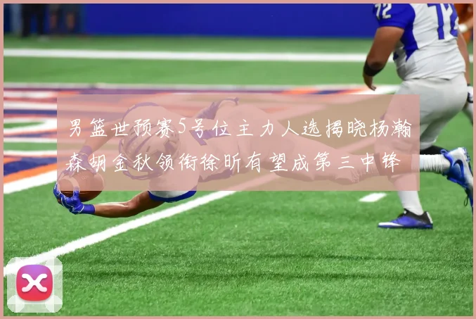 男篮世预赛5号位主力人选揭晓杨瀚森胡金秋领衔徐昕有望成第三中锋